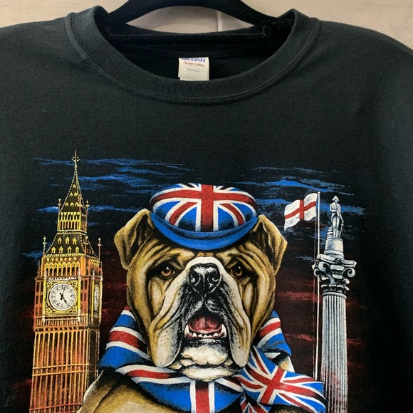Vintage Gildan British Bulldog London Graphic Tee - Picture 4 of 11